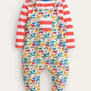 NWT Mini Boden Jersey Overall Set